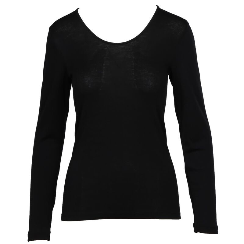 Baselayer Pure Wool Rib Long Sleeve image number 0