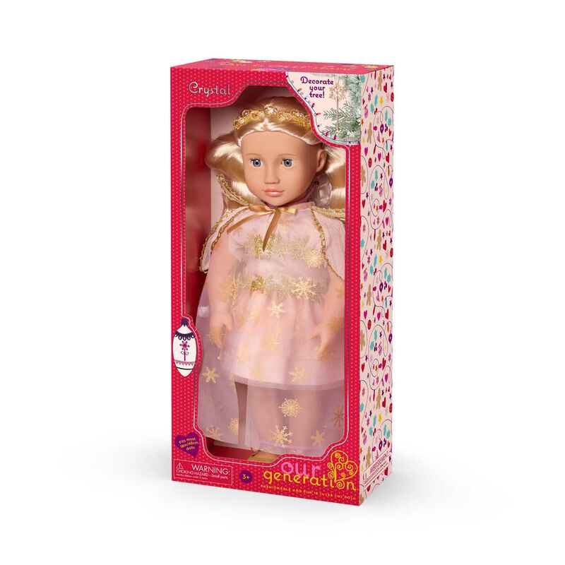 Our Generation Dolls Special Event Doll - Christmas Pink Fairy image number 3