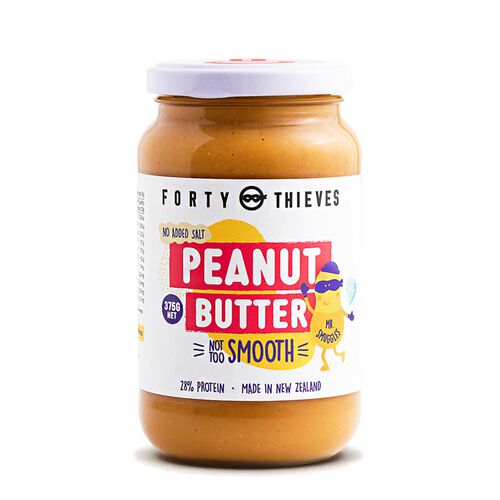 Forty Thieves Peanut Butter Smooth 375g