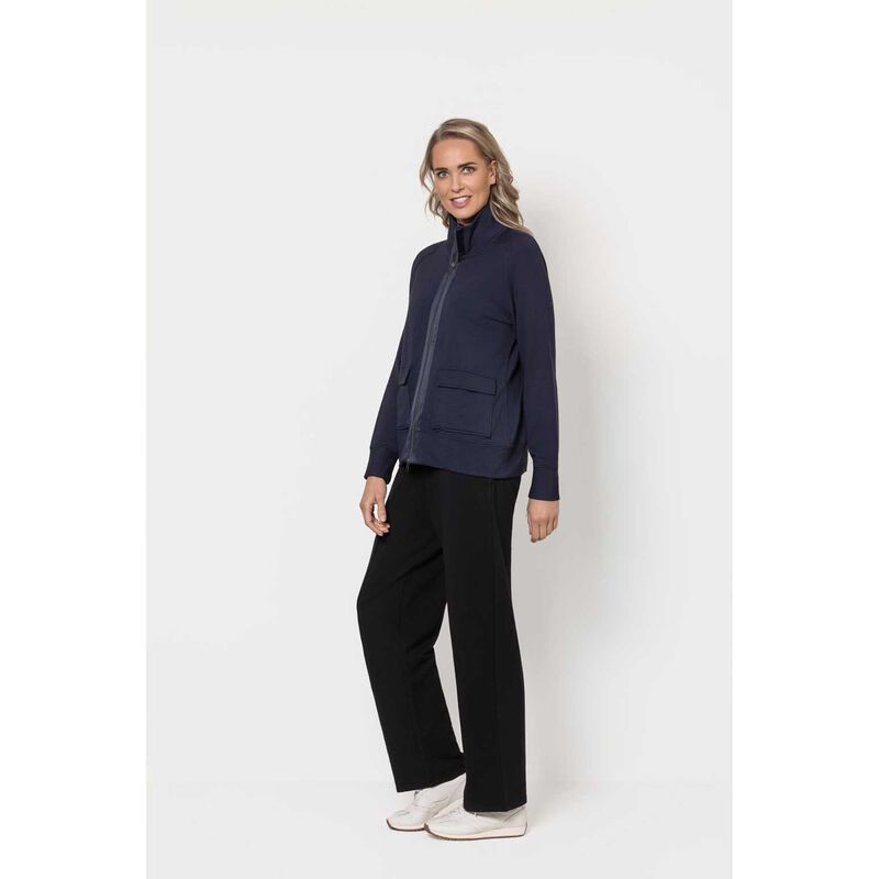 B Essentials by Ballantynes Super Soft Zip Through Sweatshirt image number 3