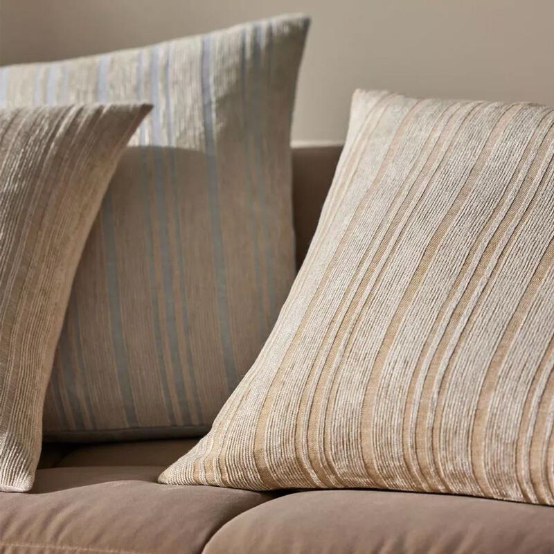 Weave Home Adriana Woven Chenille Stripe Cushion 50cm x 50cm image number 1