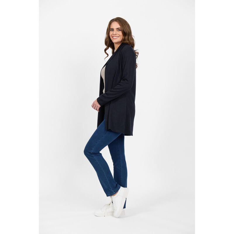 Vassalli 100% Merino Relaxed Cardi image number 2