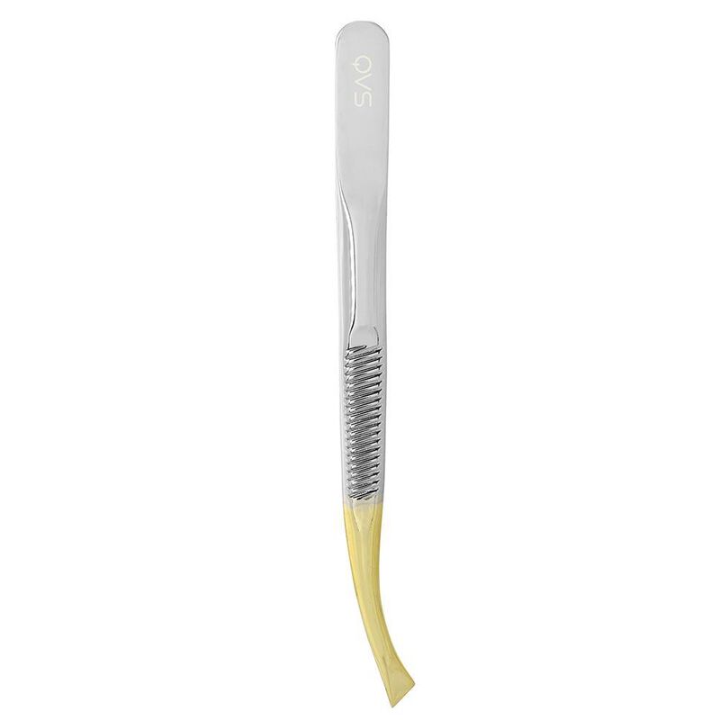 QVS Tempo Gold Easiview Tip Tweezers image number 0