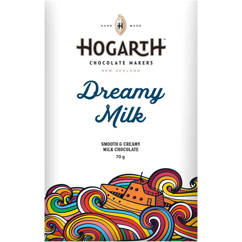Hogarth Dreamy Milk Chocolate Bar 70g image number 0