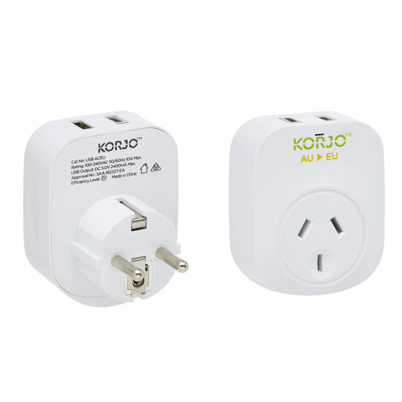 KORJO USB A&C Power Adaptor - Europe image number 3