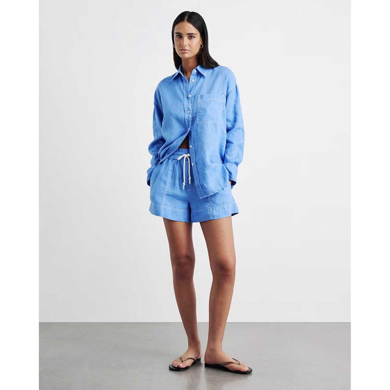 JAG Gigi Linen Relaxed Ls Shirt image number 3