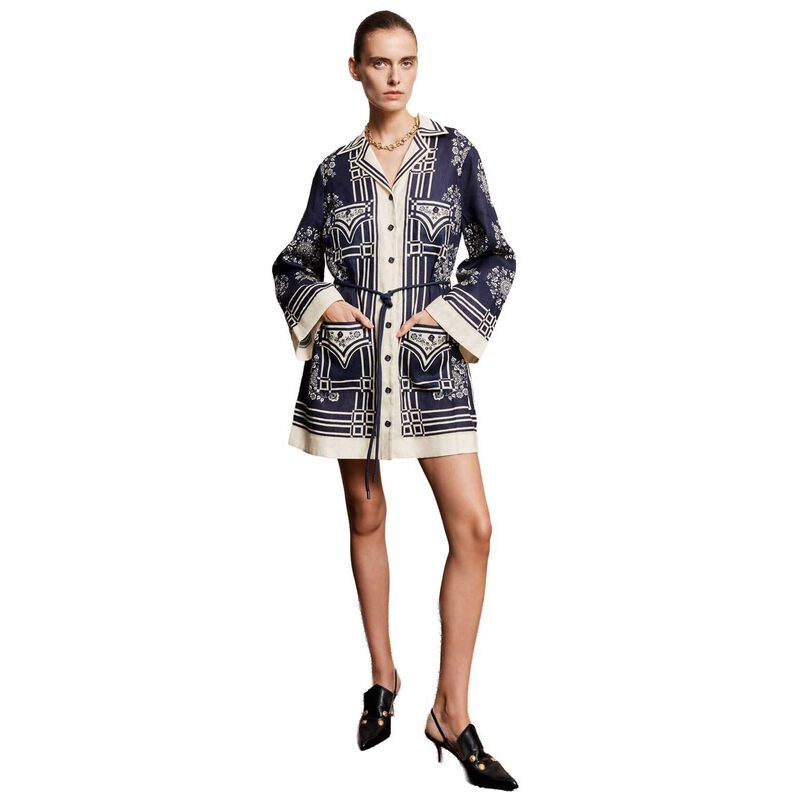 AL&Eacute;MAIS Banderra Mini Dress image number 0