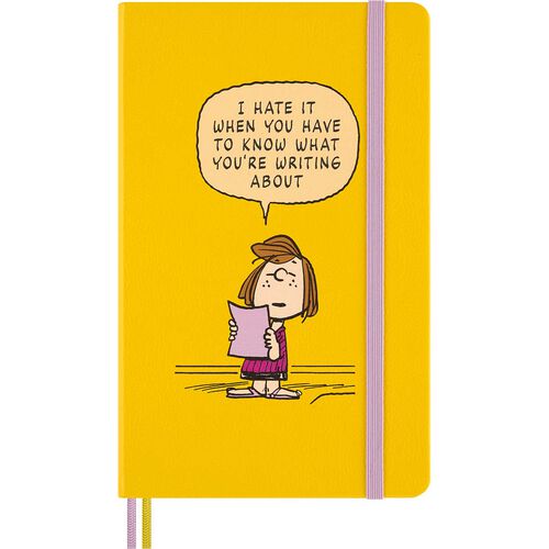 Moleskine Le Notebook Peanuts Large Patty Hard Cover Ruled