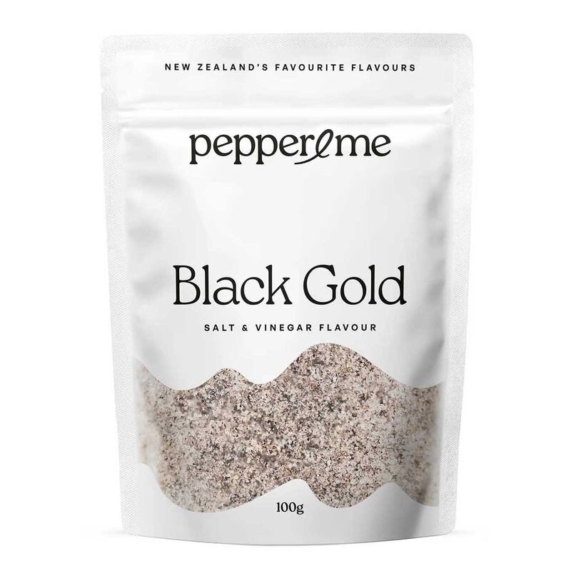 Pepper & Me Black Gold Salt & Vinegar Seasoing 100g image number 0