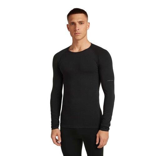 Icebreaker M Merino Blend 260 ZoneKnit Seamless LS Crewe