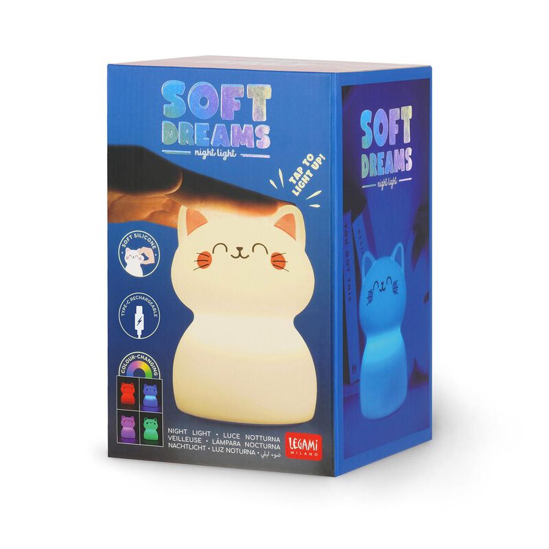 Legami Kitty Soft Dreams Rechargeable Night Light image number 2