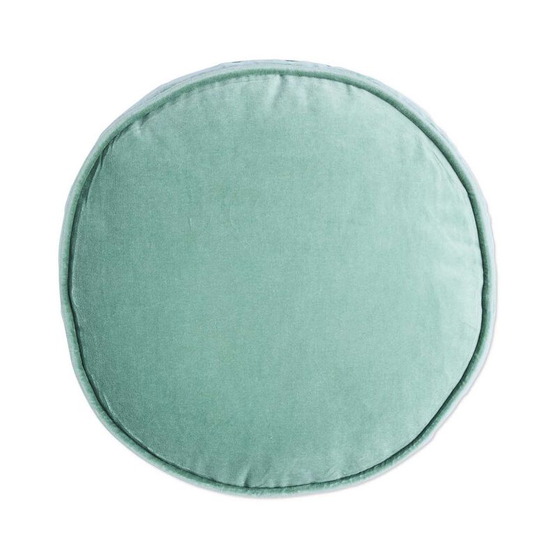 Kip&Co Pistachio Velvet Pea Cushion image number 0