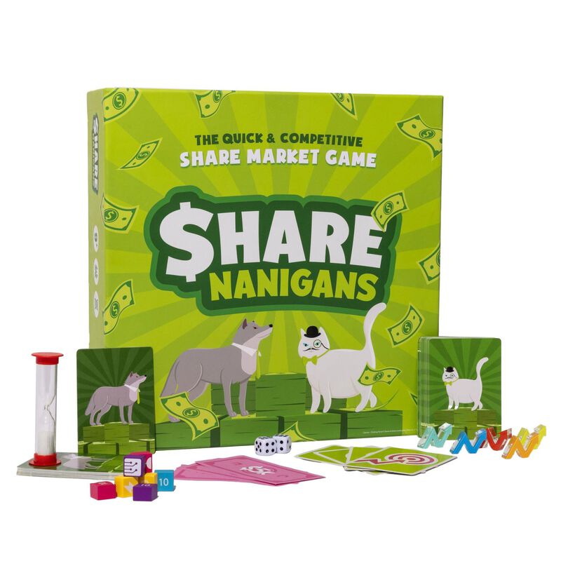 Sharenanigans - The Board Game image number 0