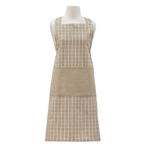 Ladelle Hemingway Taupe Cross Back Apron