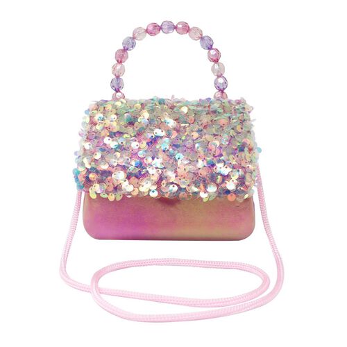 Pink Poppy Dazzling Sequin Handbag