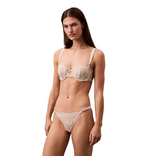 Calvin Klein Ck Floral Lace String Thong
