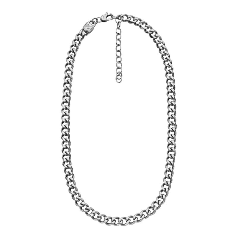 Fossil Ellis Core Chains Stainless Steel Chain Necklace image number 1