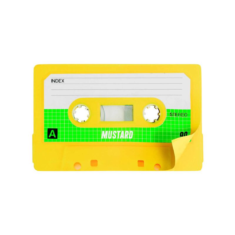 Mustard Cassette Sticky Notes image number 1