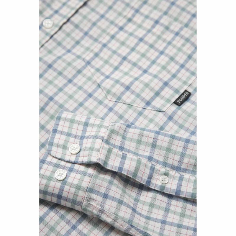 POMPEII Check Cotton Shirt image number 1
