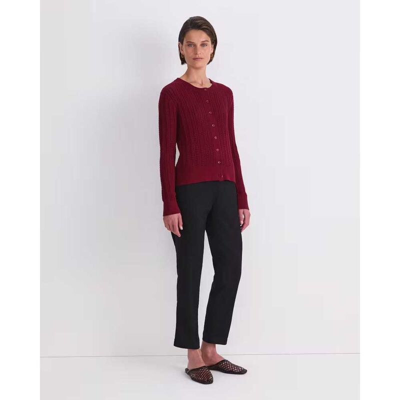 Sportscraft Elka Cable Pointelle Cardi image number 3