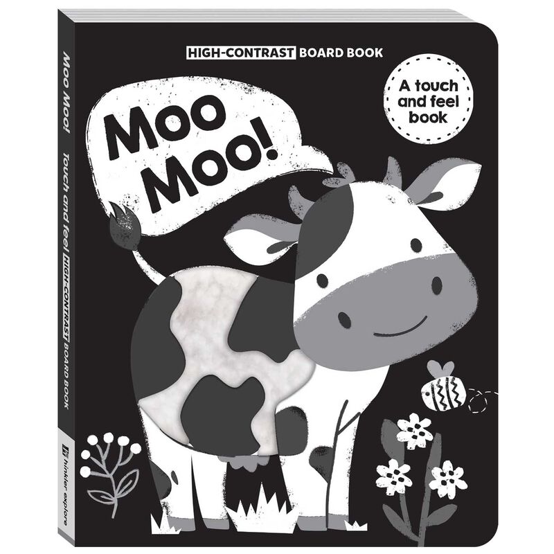 High Contrast Board Book Touch And Feel: Moo Moo! image number 0