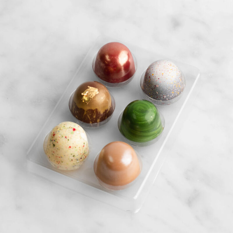 House of Chocolate 6 Piece Bonbon Selection 100g image number 1