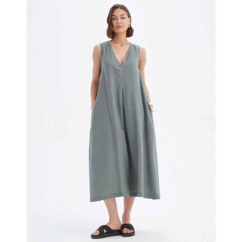 TIRELLI Inverted Pleat Dress image number 3