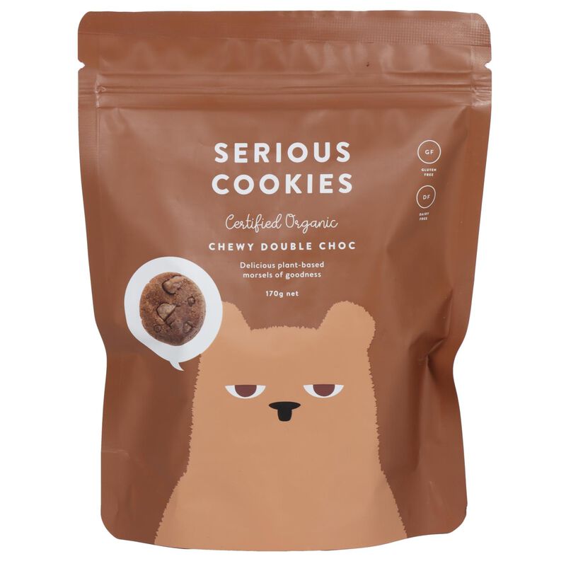 Serious Double Choc Chip Cookie - 170g image number 0