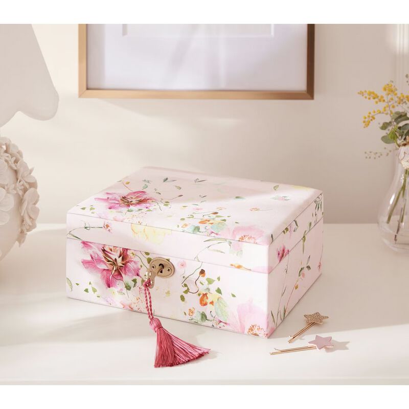 Pottery Barn Kids Monique Lhuillier Confetti Garden Floral Jewellery Box image number 0