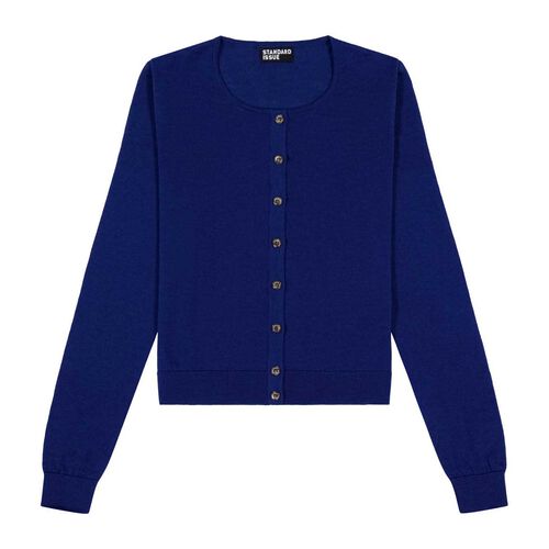 Standard Issue Merino Crop Crew Cardigan