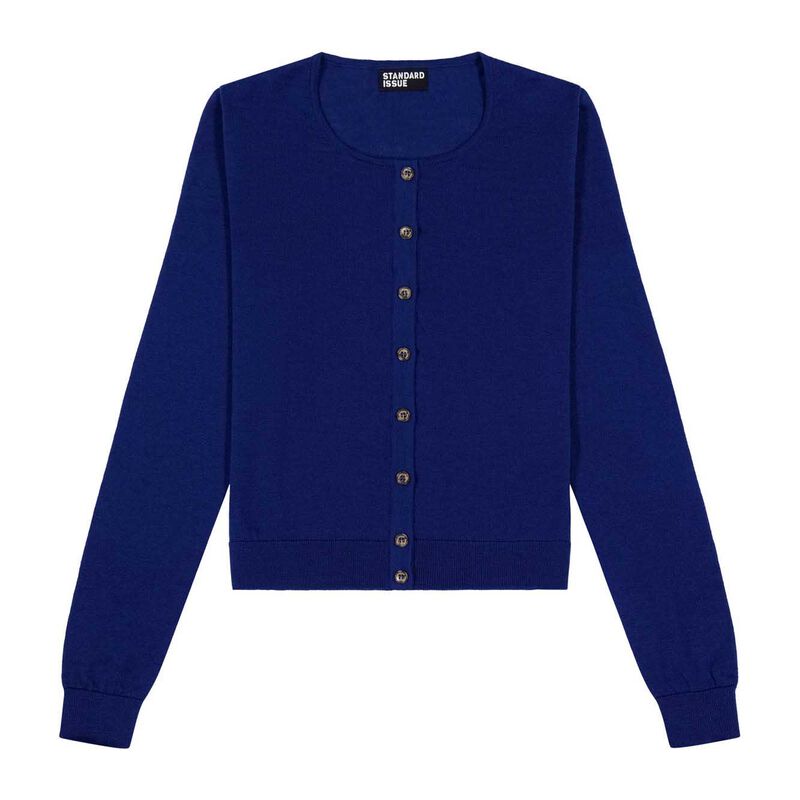 Standard Issue Merino Crop Crew Cardigan image number 0
