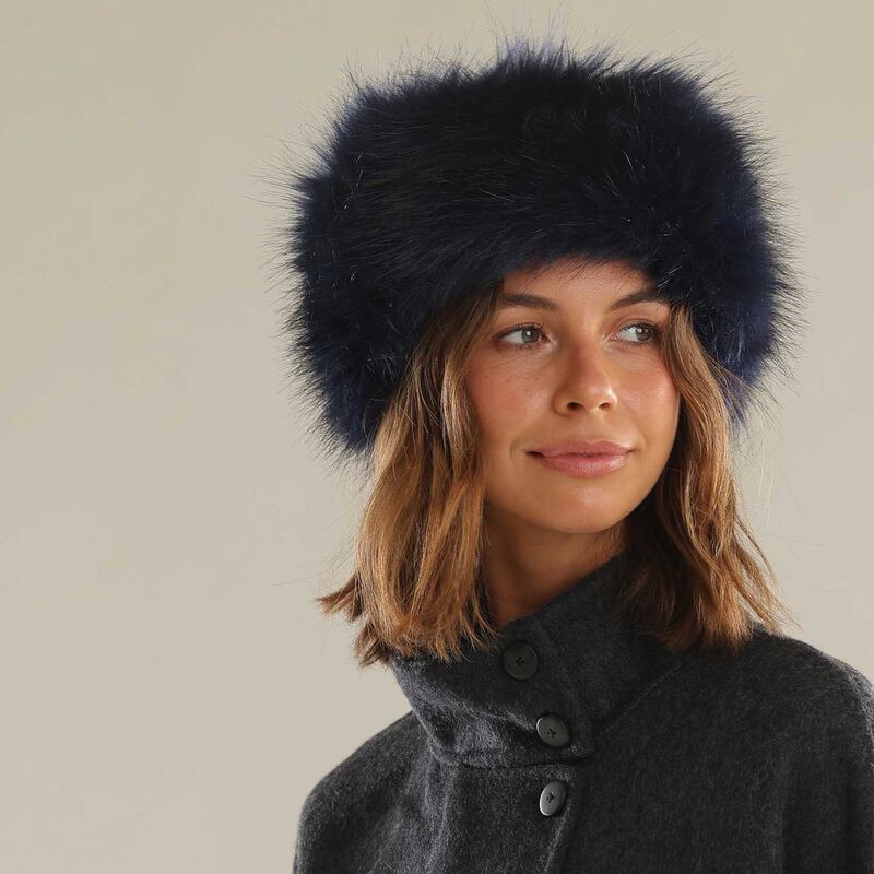 Morgan & Taylor Xenia Faux Fur Headband image number 9