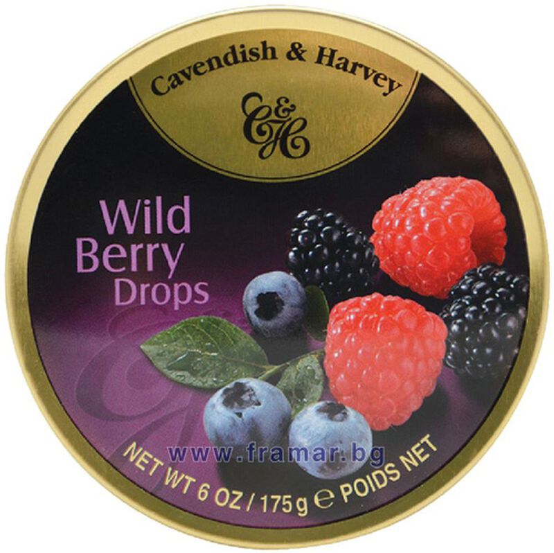 Cavendish and Harvey Wildberry Drops 175g image number 0