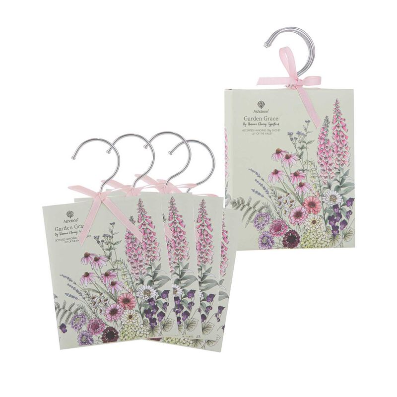 Ashdene Garden Grace 4Pk Lily Of The Valley Hang Sachet image number 2