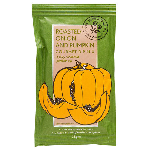 Herb & Spice Mill Roasted Onion and Pumpkin Dip Mix 28g