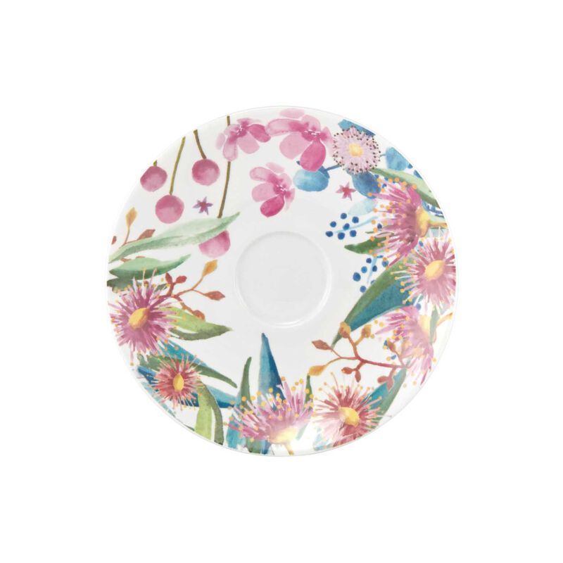 Maxwell & Williams RB Gardens Eucalyptus Bloom Coupe Cup & Saucer 200ml image number 2