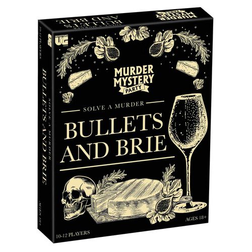 University Games Solve a Murder Game - Bullets & Brie