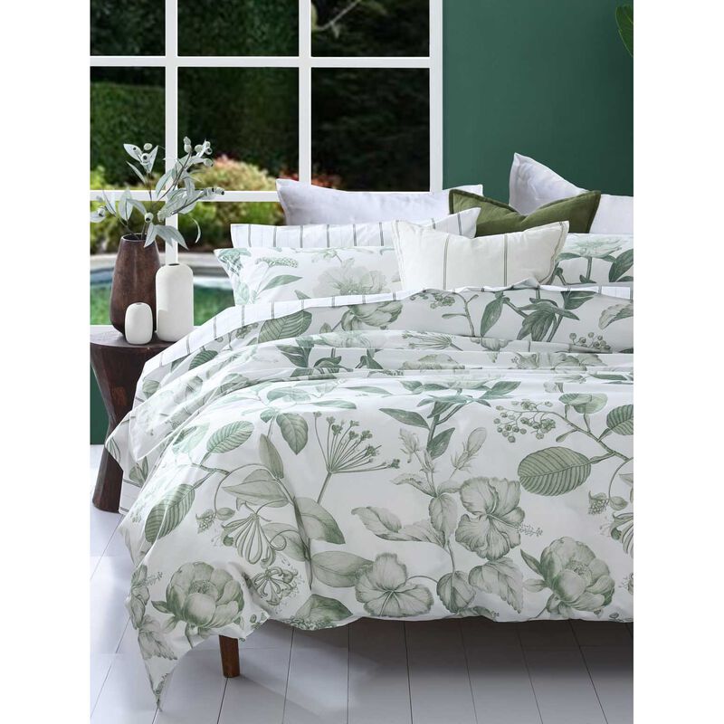MM Linen Botanical Duvet Set image number 2