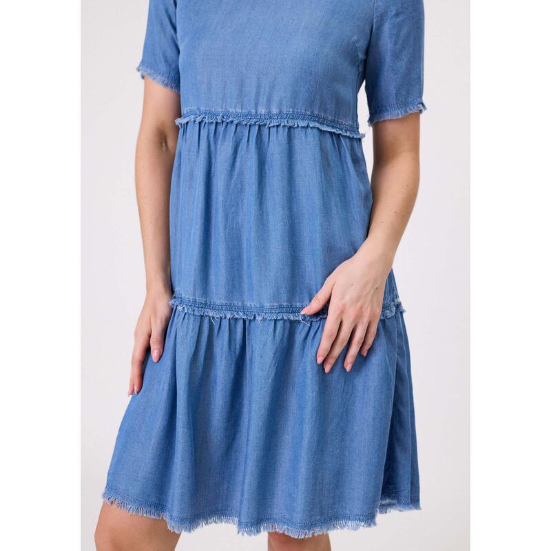 Lemon Tree Beatrice Dress Chambray image number 2