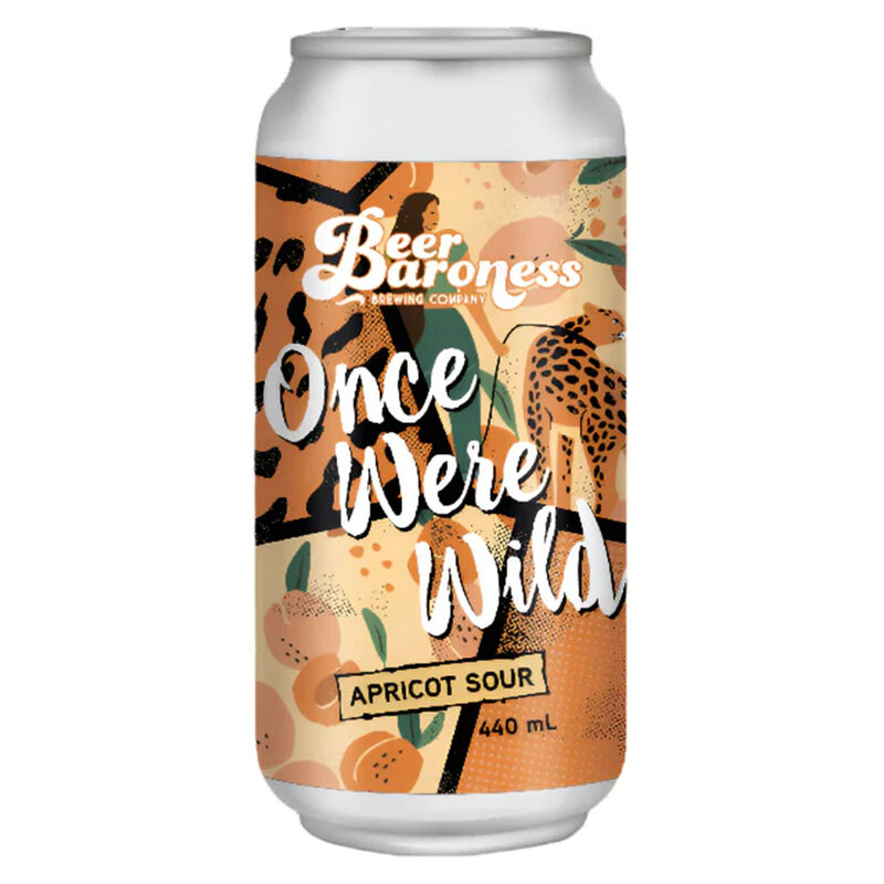 Beer Baroness Once Were Wild Apricot Sour Ale 440ml image number 0