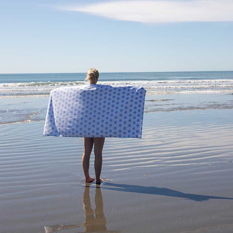 ICO Traders Sandfree Beach Towel - Snowcone image number 2