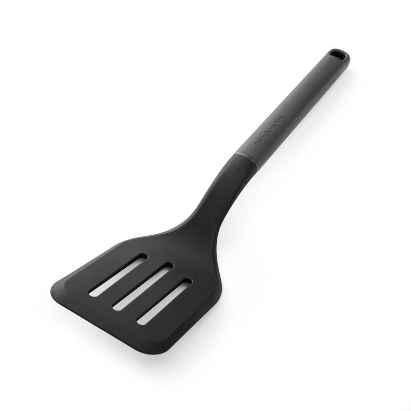 KitchenAid Classic Slotted Turner Charcoal image number 2