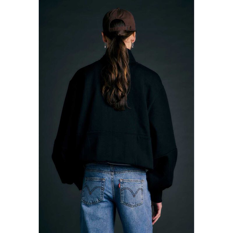 Karen Walker Runaway Zip Front Sweatshirt image number 1
