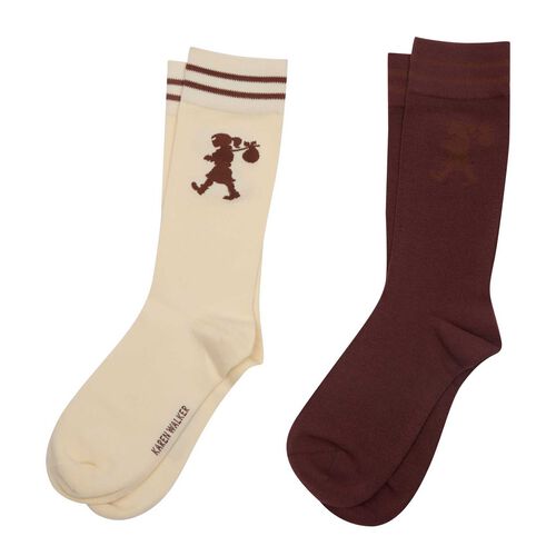 Karen Walker Runaway Girl Socks - 2 Pack