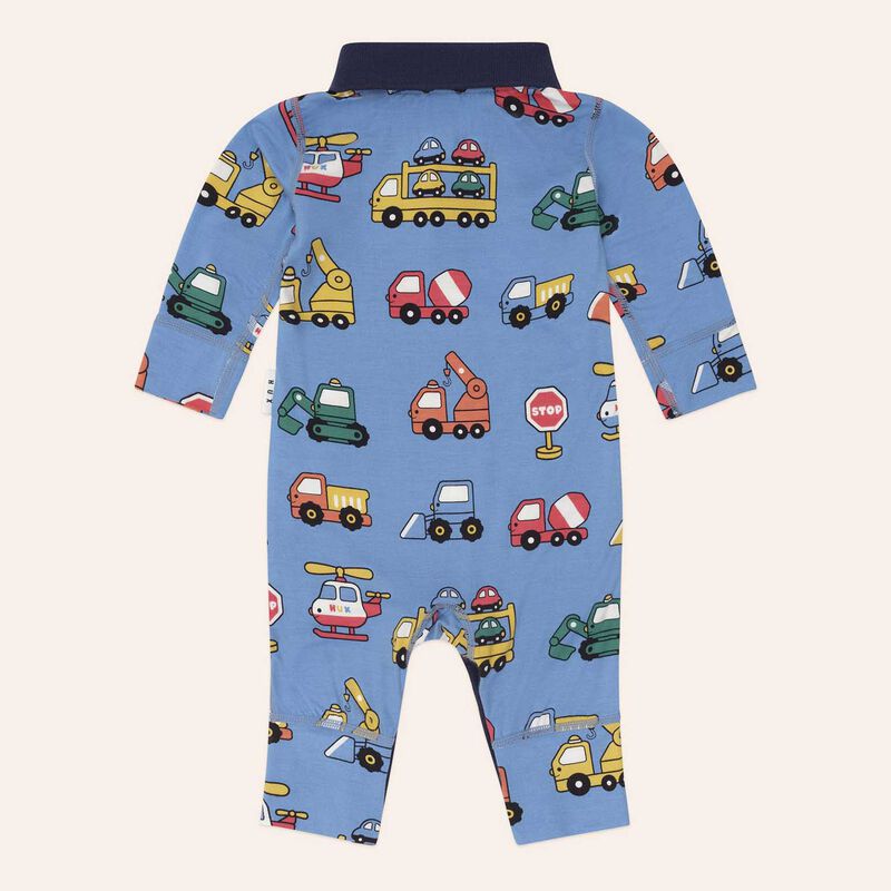 Huxbaby Construction Polo Romper image number 1