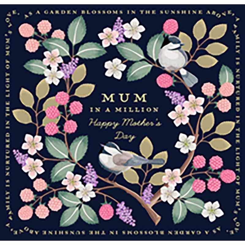 Image Gallery HM Mum In A Million Mother's Day Card image number 0