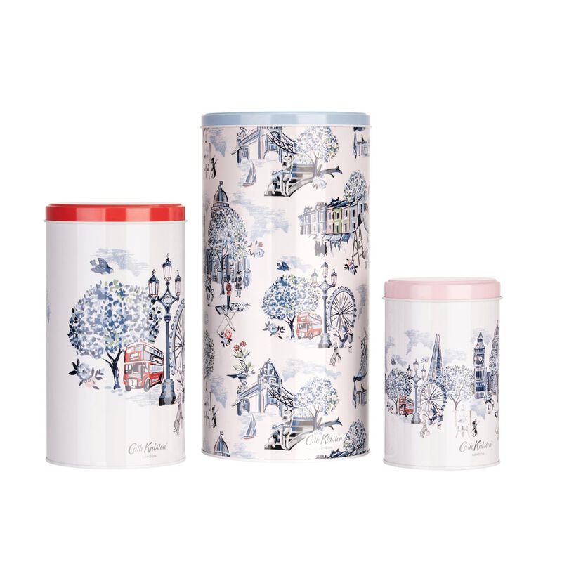 Cath Kidston London 3Pk Storage Tins image number 1