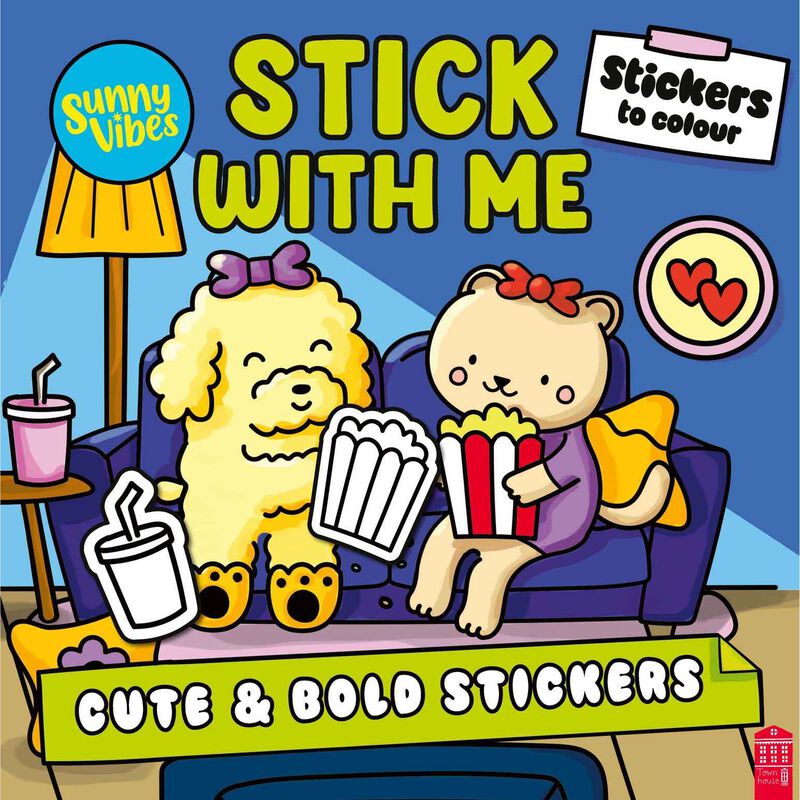 Hinkler&nbsp; Sunny Vibes Stick With Me Sticker Book image number 0