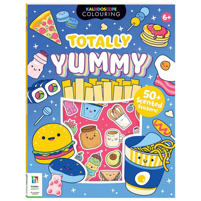 Hinkler&nbsp; Colouring Scented Stickers Totally Yummy - Kaleidoscope image number 0