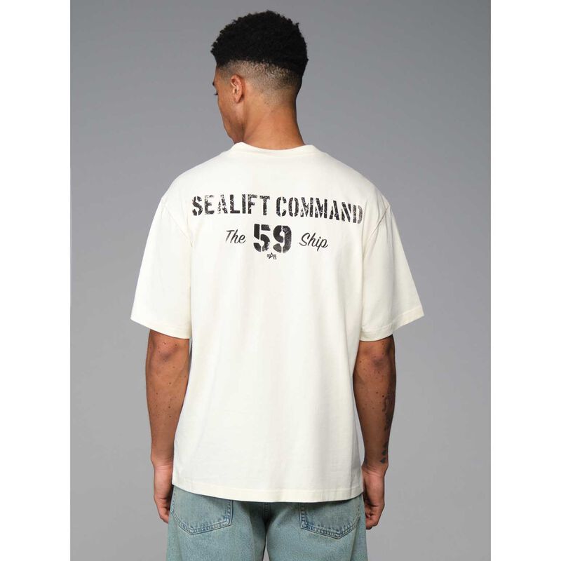 Alpha Industries Essential Relaxed Fit Tee (Battlewash Sealift) image number 1